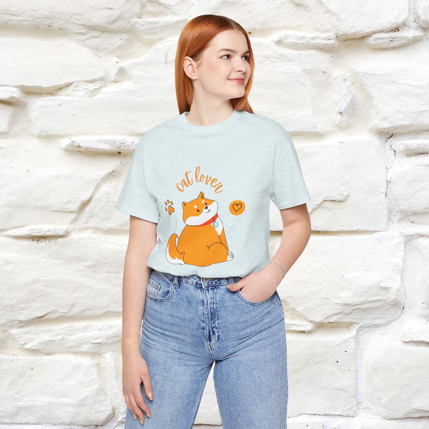 "Cat Lover" T-Shirt for Men & Women | 100% Cotton* | Purrfect Gift for Cat Enthusiasts