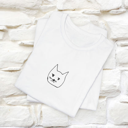 "Caos" Cat T-Shirt for Men & Women | Front & Back Design | 100% Cotton* 🐾