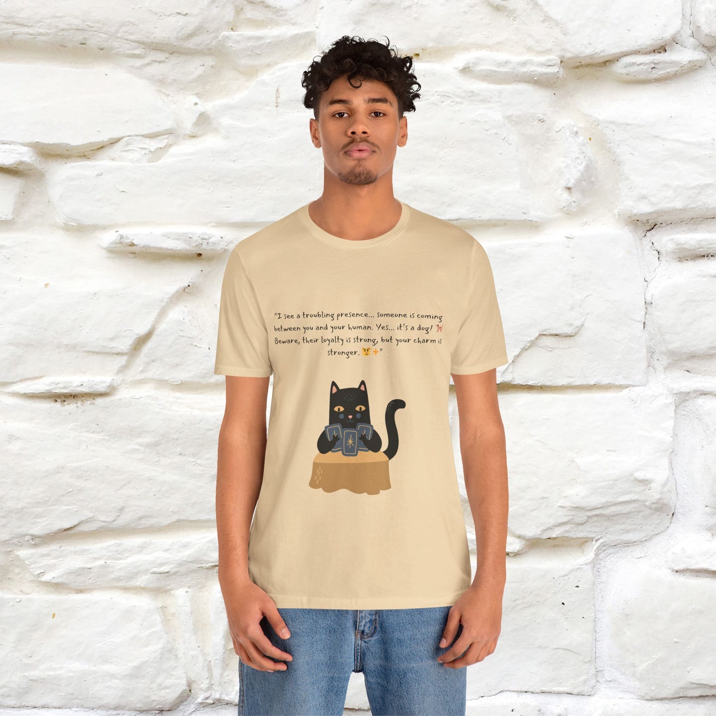 "The Cat's Tarot: Secrets Revealed" Cat T-Shirt for Men & Women | 100% Cotton*