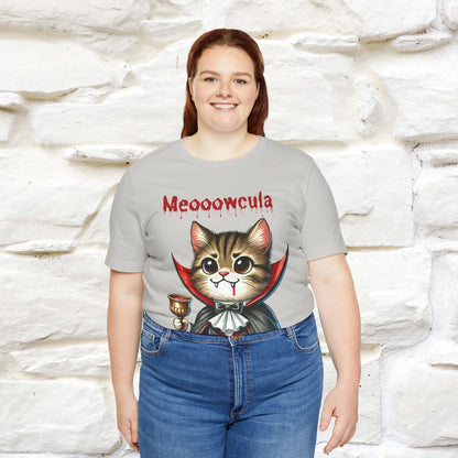 "Meooowcula" Cat T-shirt |Nunu&Miao Studio
