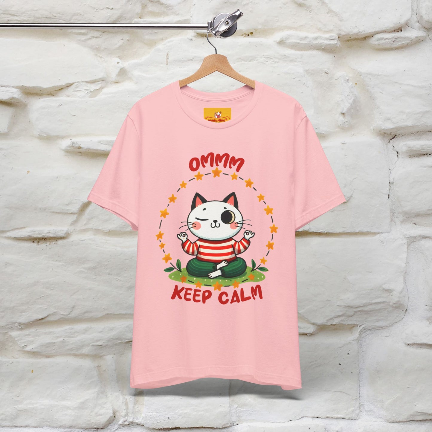 ''Ommm, Keep Calm'' Cat T-Shirt | Nunu&Miao Studio