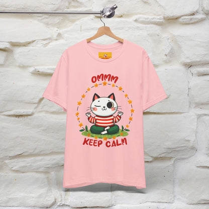 ''Ommm, Keep Calm'' Cat T-Shirt | Nunu&Miao Studio