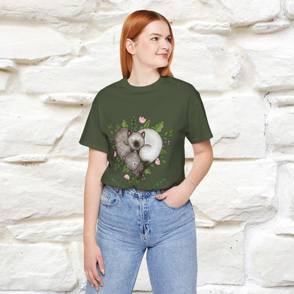 "All You Need Is Love" Cat T-Shirt | 100% Cotton* | Adorable Cat Apparel for Men & Women