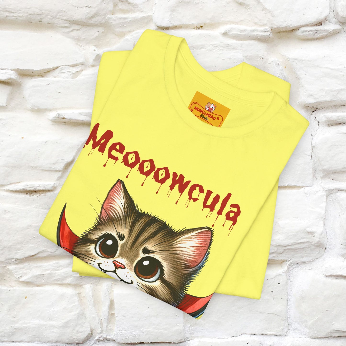 "Meooowcula" Cat T-shirt |Nunu&Miao Studio