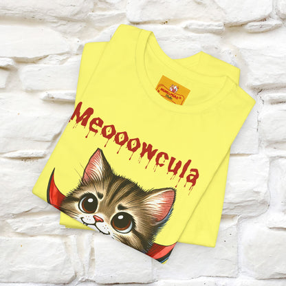 "Meooowcula" Cat T-shirt |Nunu&Miao Studio