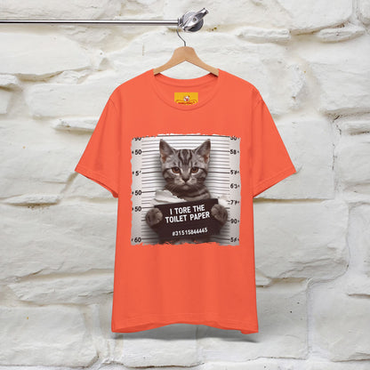 ''I Tore The Toilet Paper'' | Funny Cat T-Shirt | Nunu&Miao Studio