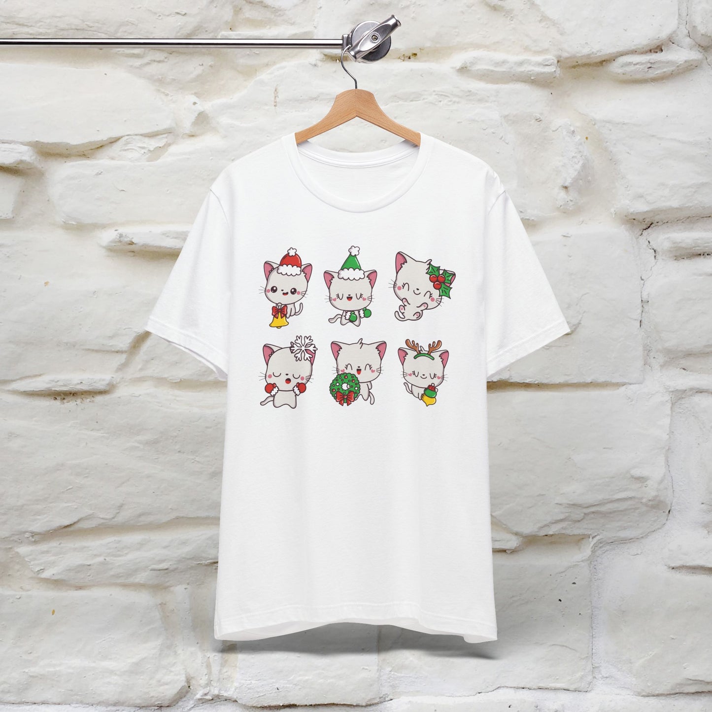 Christmas Cats T-Shirt | Festive Cat T-Shirt for Men & Women | 100% Cotton*