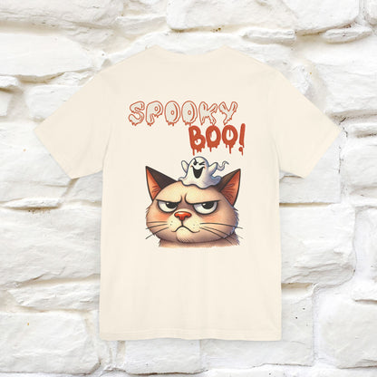 ''Spooky Boo'' T-shirt for Man and women Front And Back Design 100% Cotton*