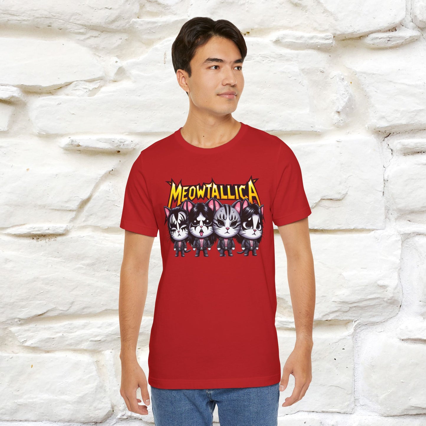 Meowtallica T-Shirt | Rock-Inspired Cat Tee for Men & Women | 100% Cotton*