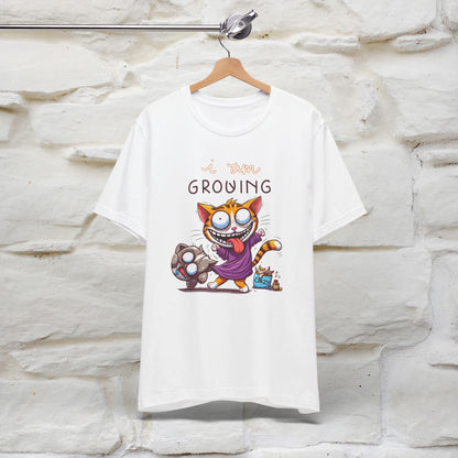 '' I Am Growing'' T-shirt for Man 100% Cotton* - Nunu&Miao Studio