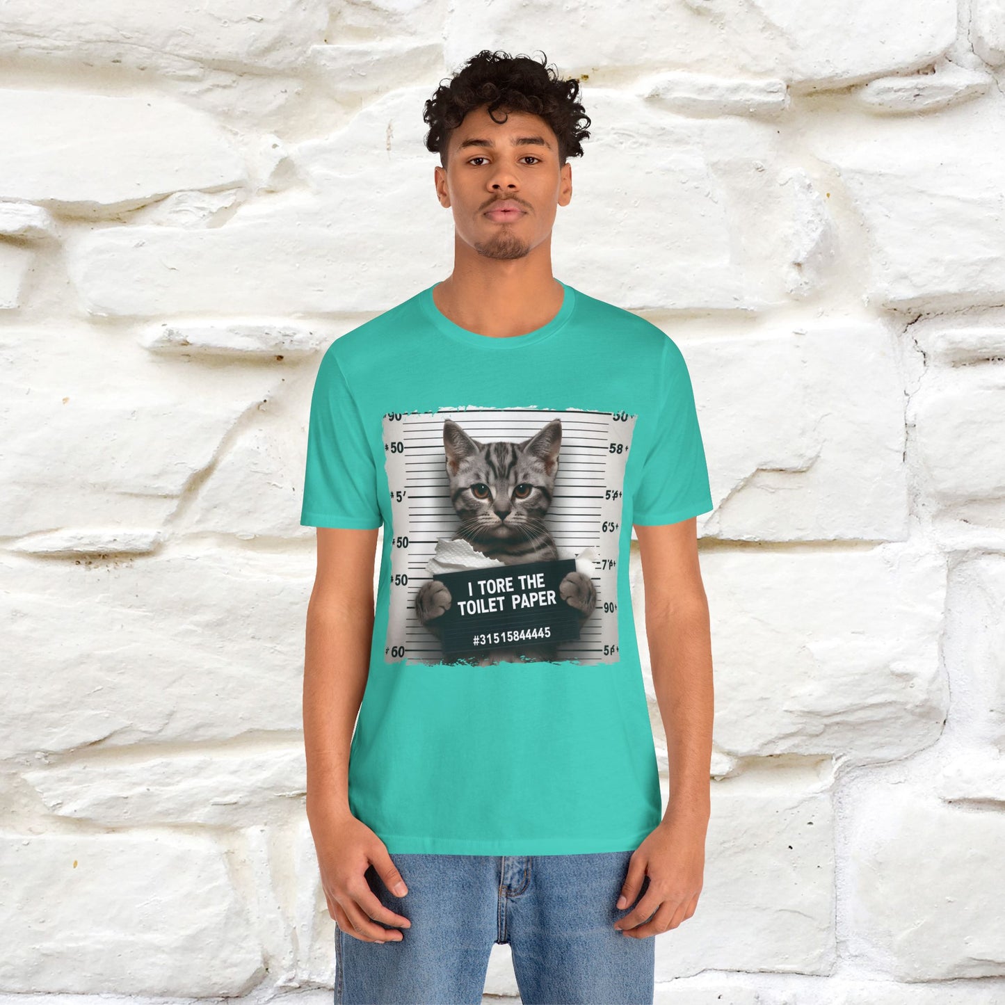 ''I Tore The Toilet Paper'' | Funny Cat T-Shirt | Nunu&Miao Studio