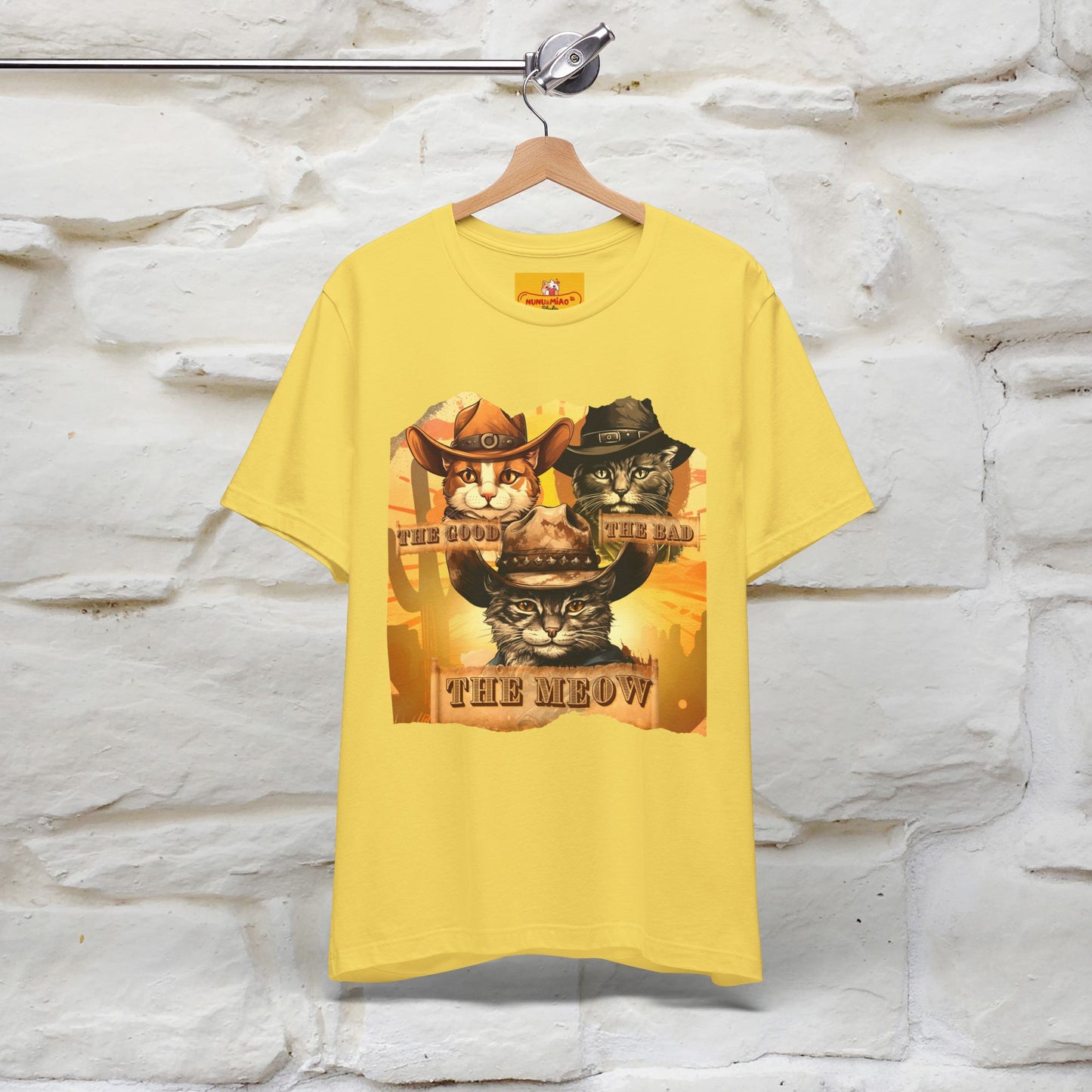 ''The Good, the Bad, and the Meow''| CatT-Shirt | Nunu&Miao Studio