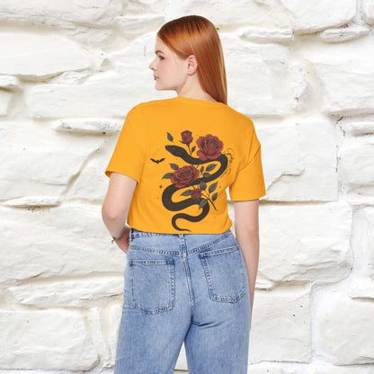 "The Rose and The Snake " Halloween T-shirt |Nunu&Miao Studio