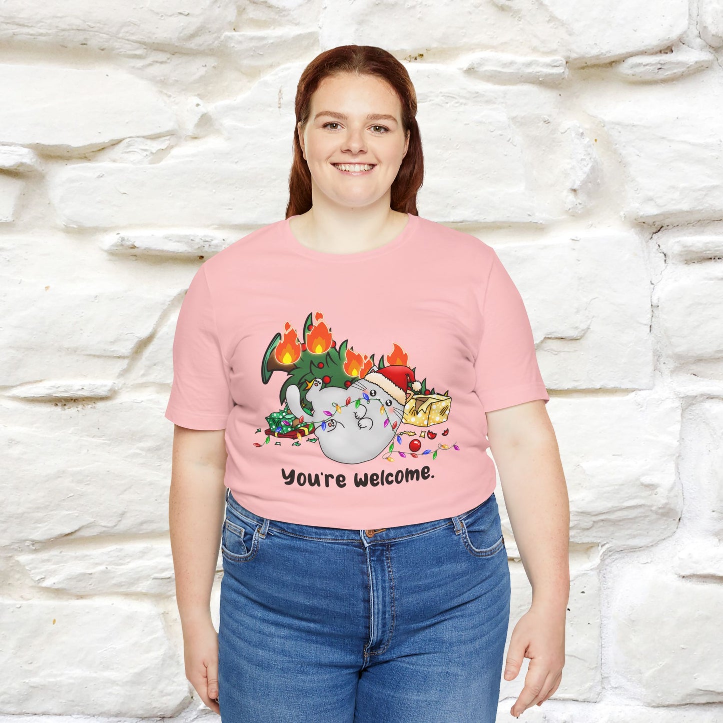 You're Welcome | Sarcastic Cat Christmas Shirt  |Nunu&Miao Studio - Nunu&Miao Studio