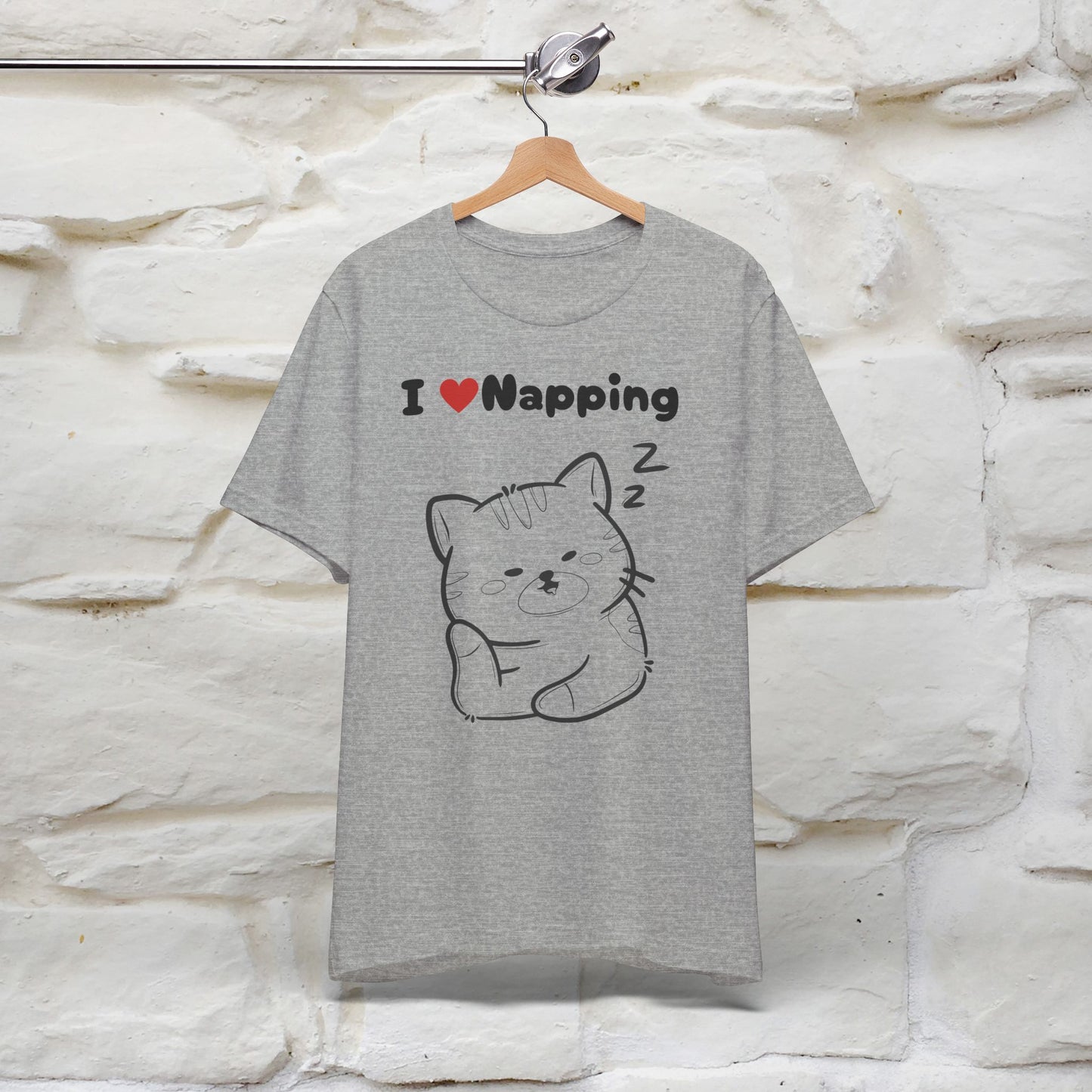 "I Love Napping" Cat T-Shirt for Men & Women | 100% Cotton* 🐾