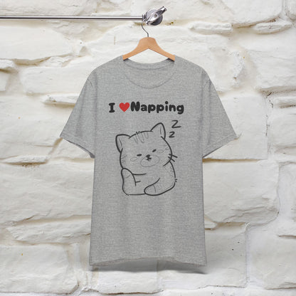 "I Love Napping" Cat T-Shirt for Men & Women | 100% Cotton* 🐾