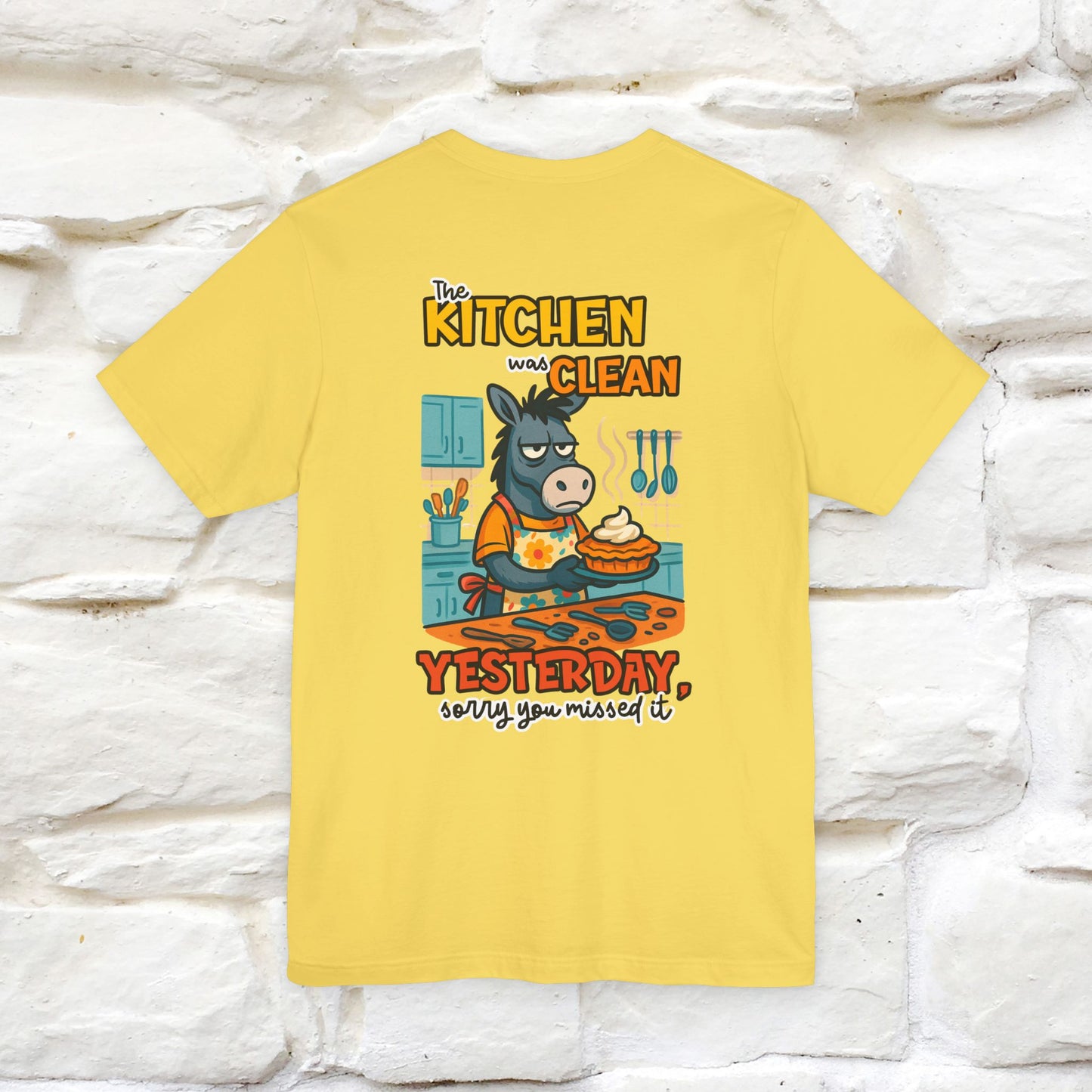 "The Kitchen Was Clean... " |Funny T-Shirt | Nunu&Miao Studio
