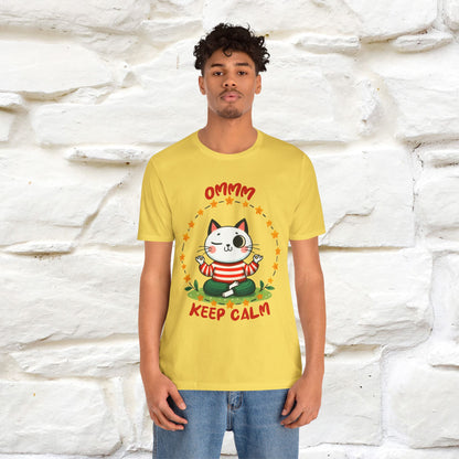''Ommm, Keep Calm'' Cat T-Shirt | Nunu&Miao Studio