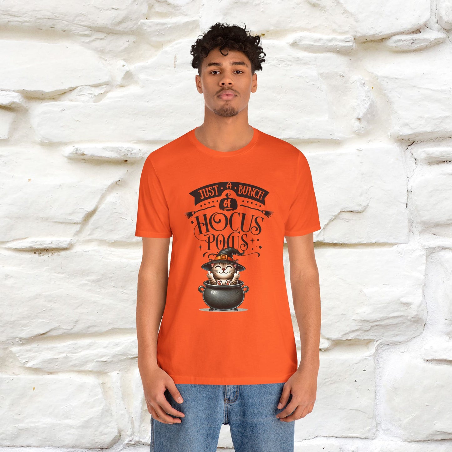 "Just A Bunch Of Hocus Pocus" Cat  T-shirt |Nunu&Miao Studio