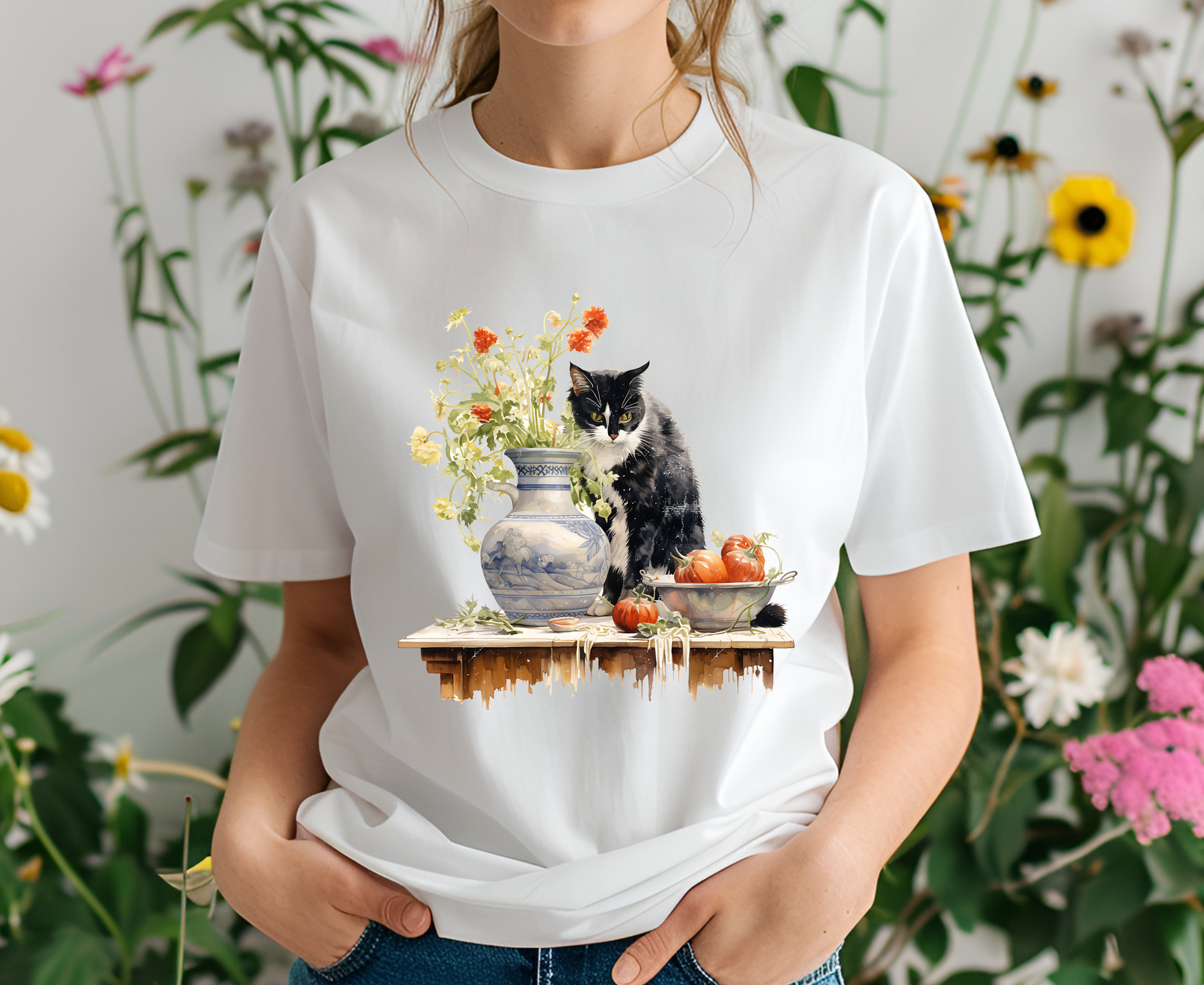 ''You Are Delicate'' T-shirt for Women 100% Cotton* - Nunu&Miao Studio